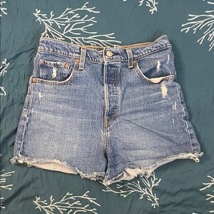 Levi’s women’s ribcage shorts